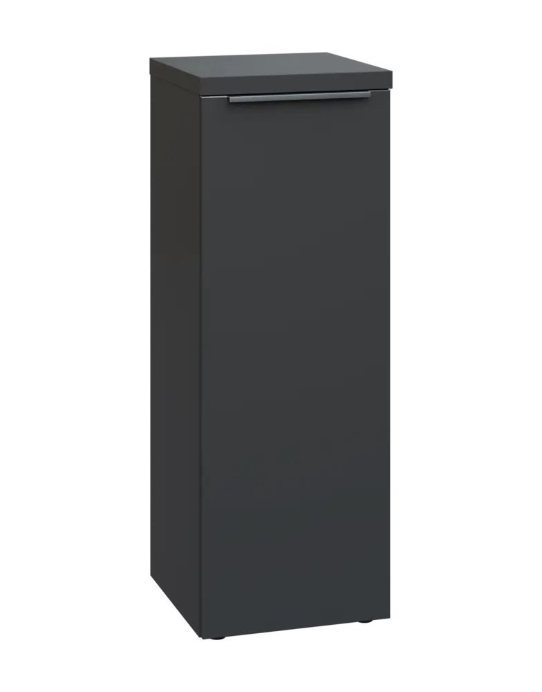 SIN 3 - 4D kancelářská skříň, 1-dveřová, pravá, 1120x400x400, antracit